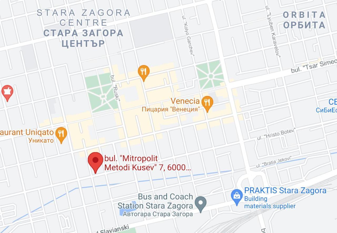 Sunny Central Apartment With Tv & Wi-Fi Стара Загора Екстериор снимка